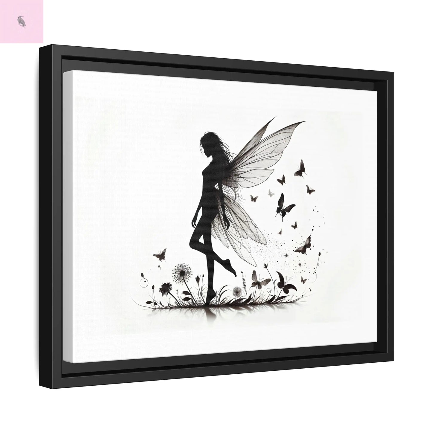 Fairy Canvas Wall Art - The flirty crow