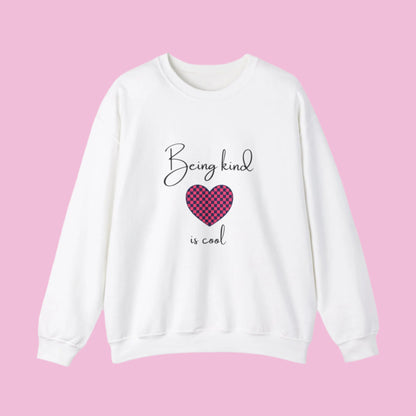 Kindness is Cool Crewneck Sweatshirt Printify