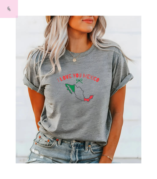 Mexico Vacation  tee, Unisex summer T-Shirt, Gift for traveler, Mexico lover gift, Mexico vacation The flirty crow