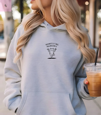 Money Manifesting Hoodie - Hooded Sweatshirt The flirty crow