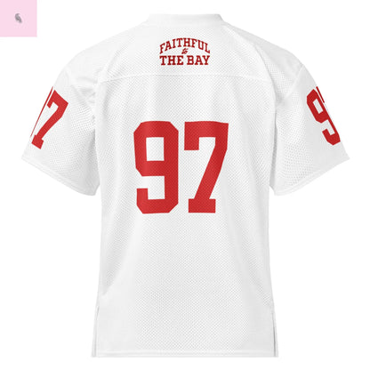 49ers fan Niner Gang mesh football jersey The flirty crow