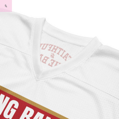 49ers fan Niner Gang mesh football jersey The flirty crow