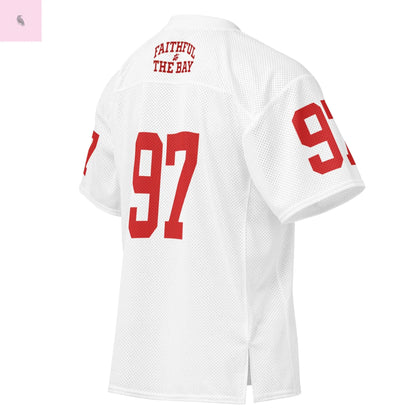 49ers fan Niner Gang mesh football jersey The flirty crow