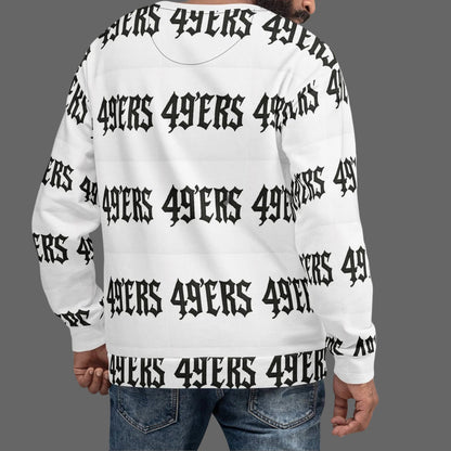 49er fan Sweatshirt The flirty crow
