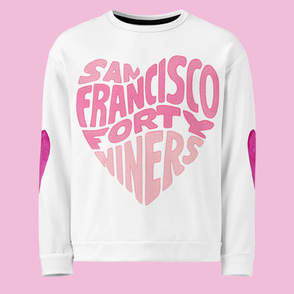 Unisex Sweatshirt The flirty crow