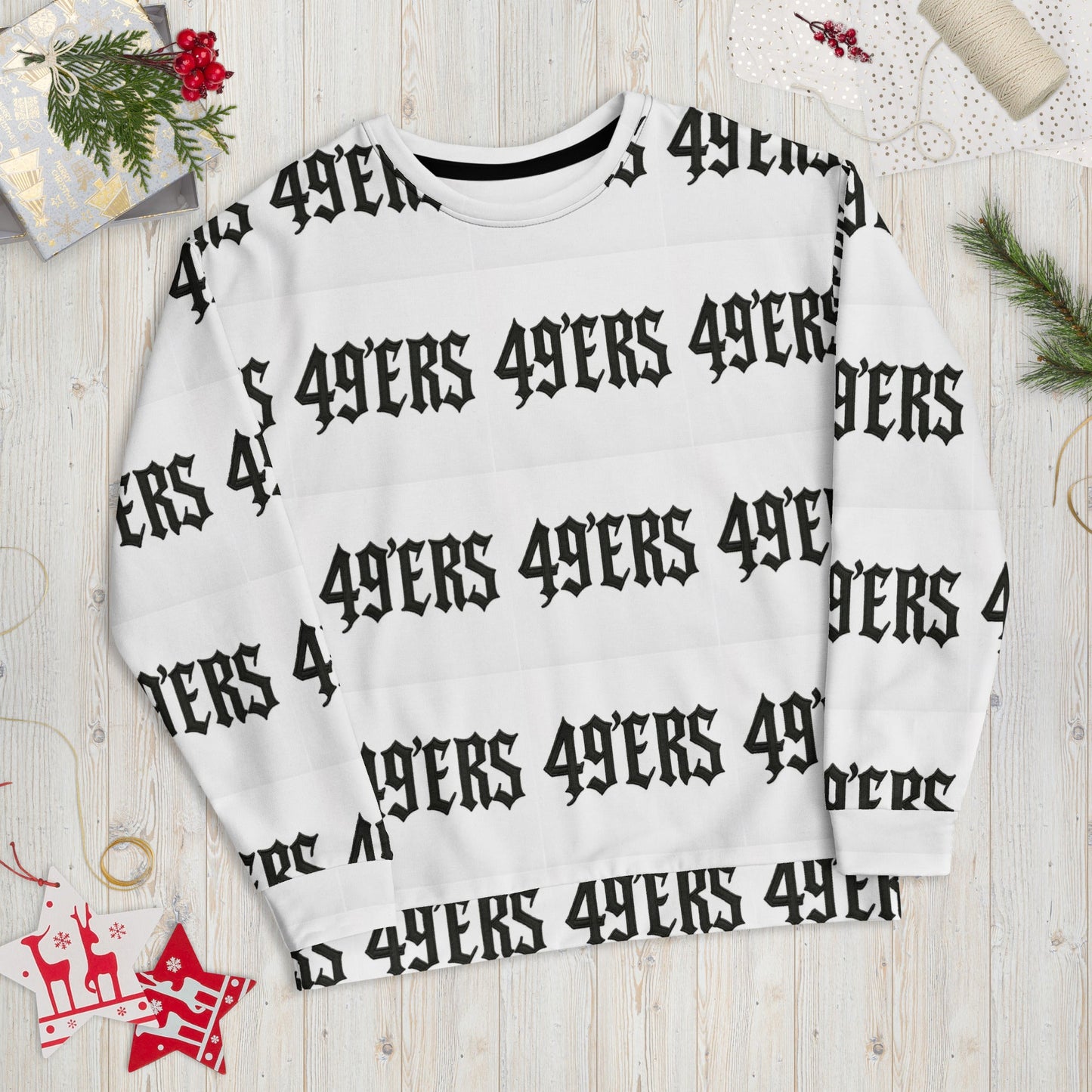49er fan Sweatshirt The flirty crow
