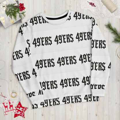 49er fan Sweatshirt The flirty crow