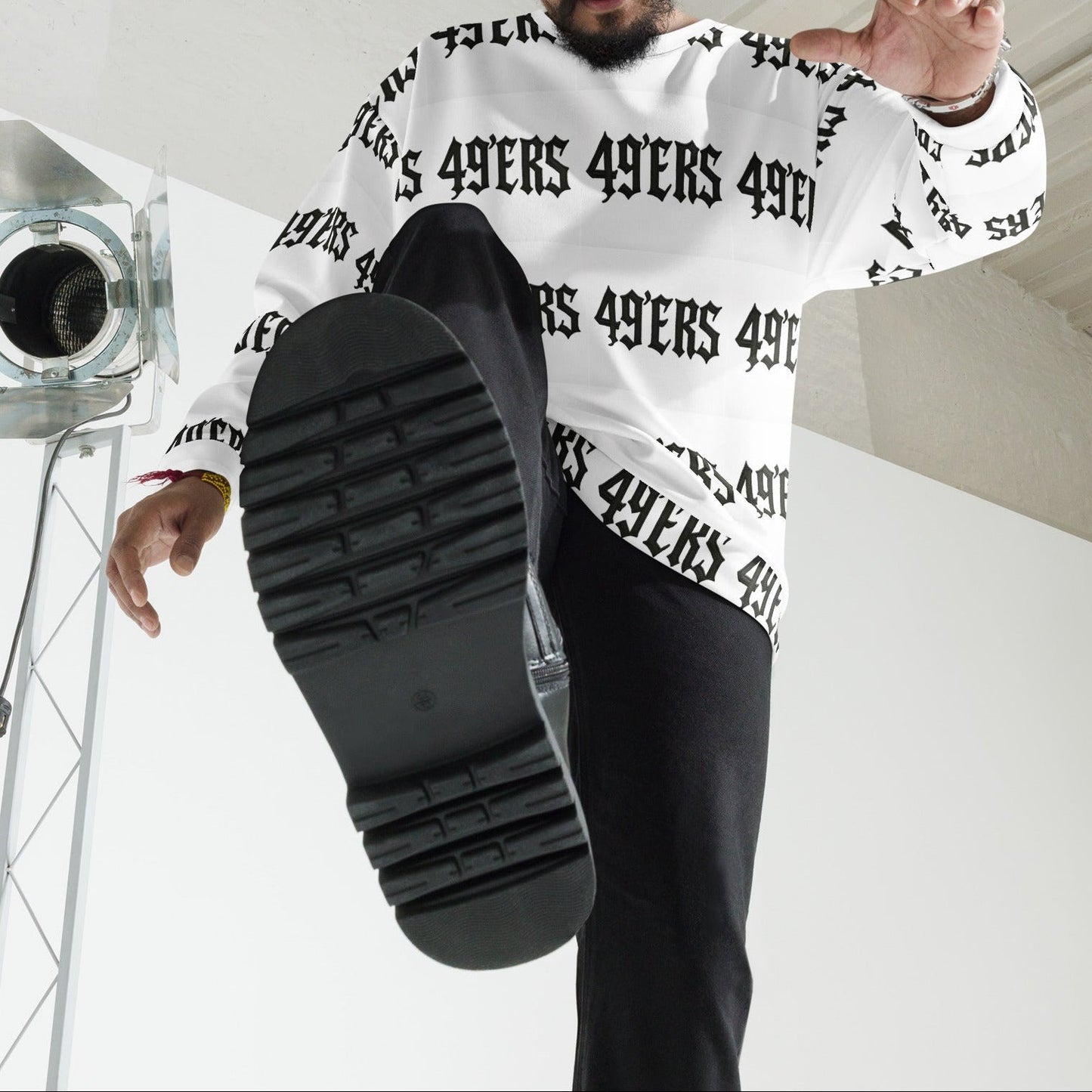 49er fan Sweatshirt The flirty crow