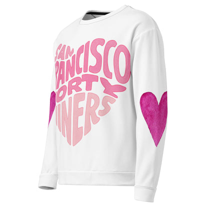 Unisex Sweatshirt The flirty crow