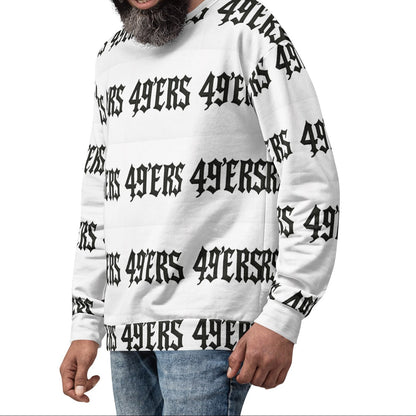 49er fan Sweatshirt The flirty crow