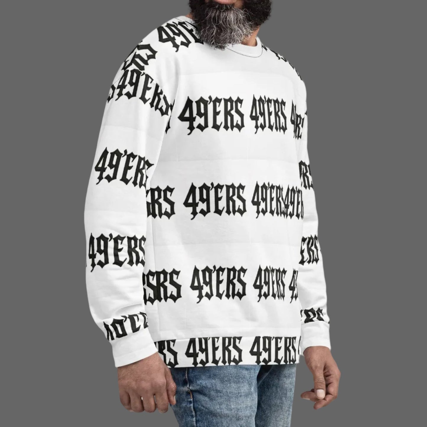 49er fan Sweatshirt The flirty crow