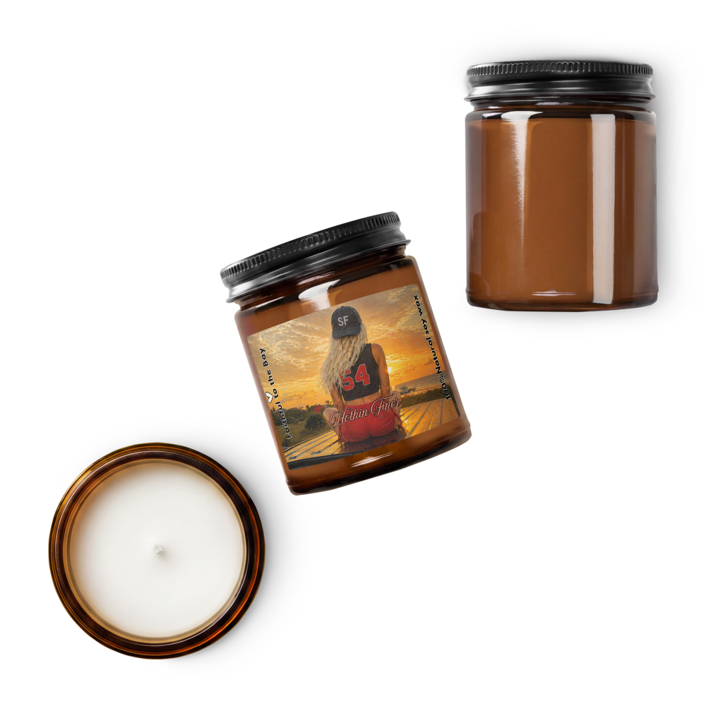 San Francisco Football Fan Candle The flirty crow