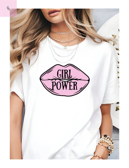Girl Power T-Shirt | Empowerment Fashion | Casual Wear The flirty crow