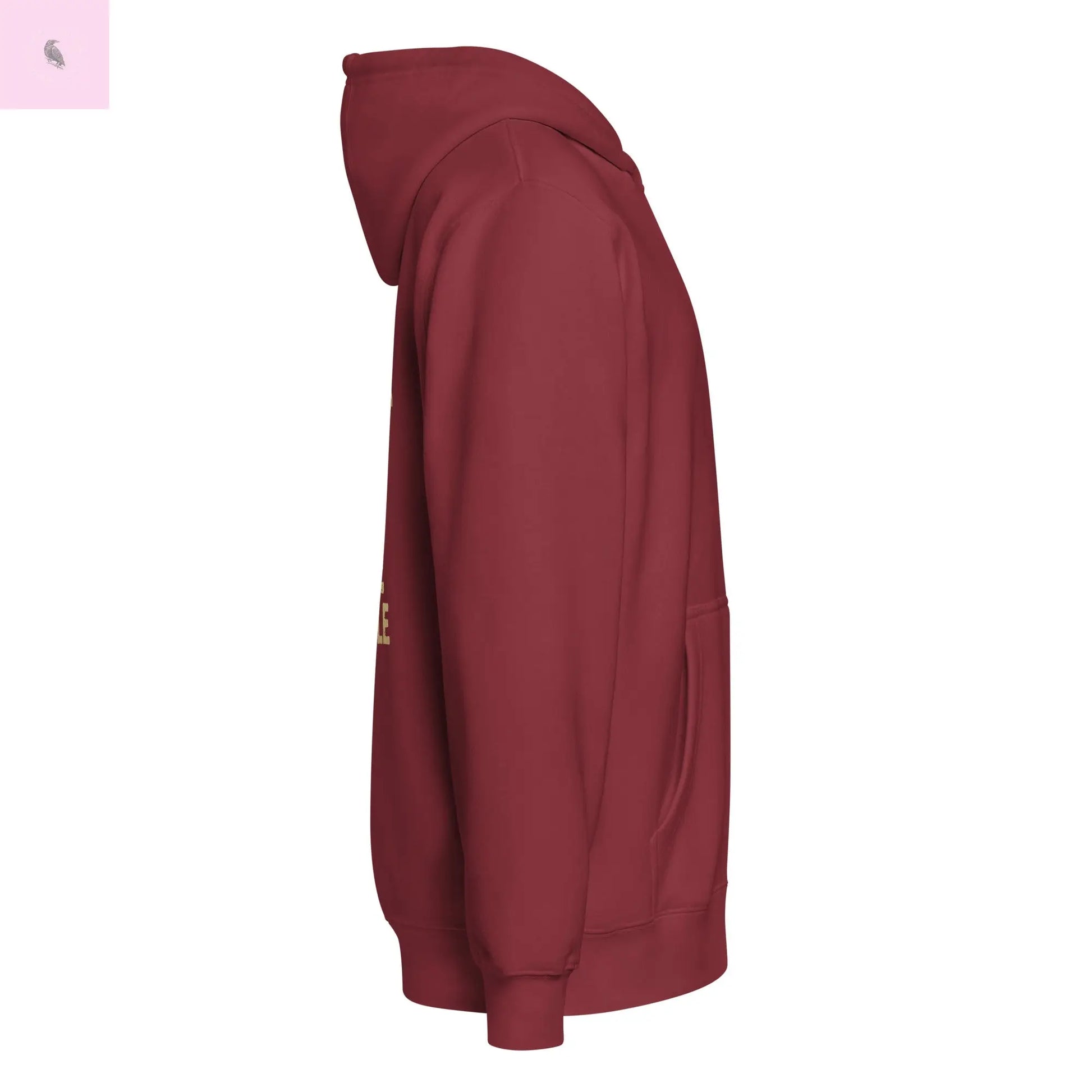 Premium full zip hoodie The flirty crow