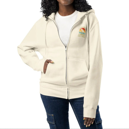 Premium full zip hoodie The flirty crow