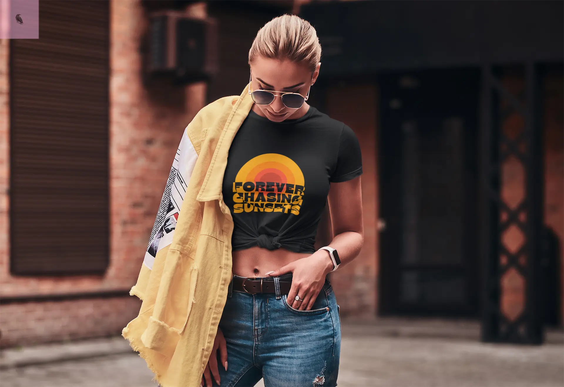 Sunset Chaser T-Shirt the flirty crow