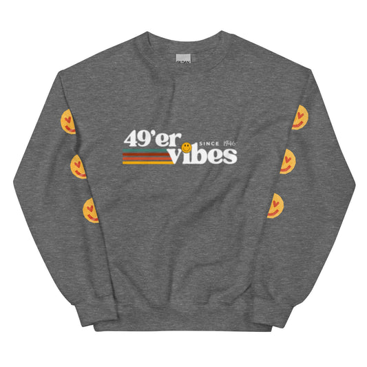 49er Vibes unisex sweatshirt for Niner fans The flirty crow