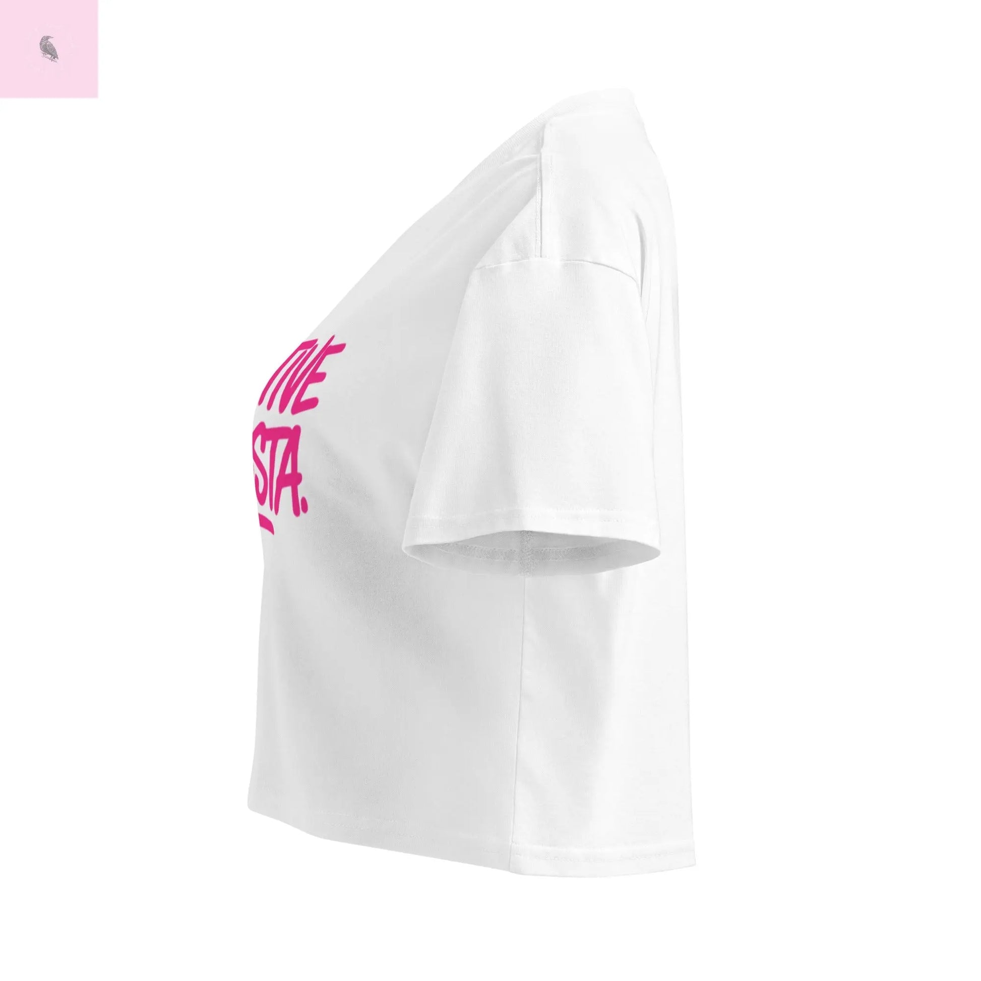 Sensitive Gangsta womens crop top The flirty crow