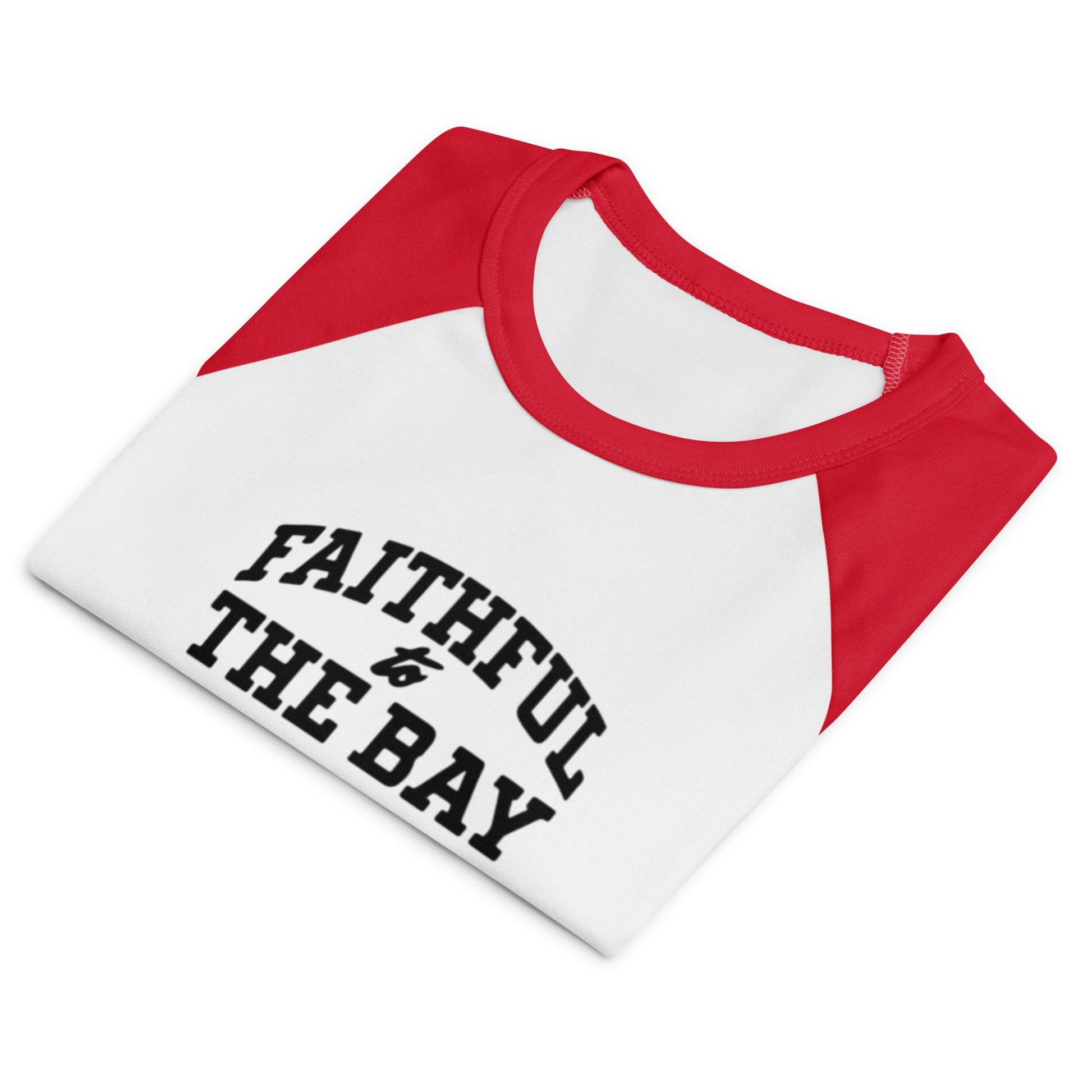 Women’s 49er faithful to the bay micro  baby tee The flirty crow