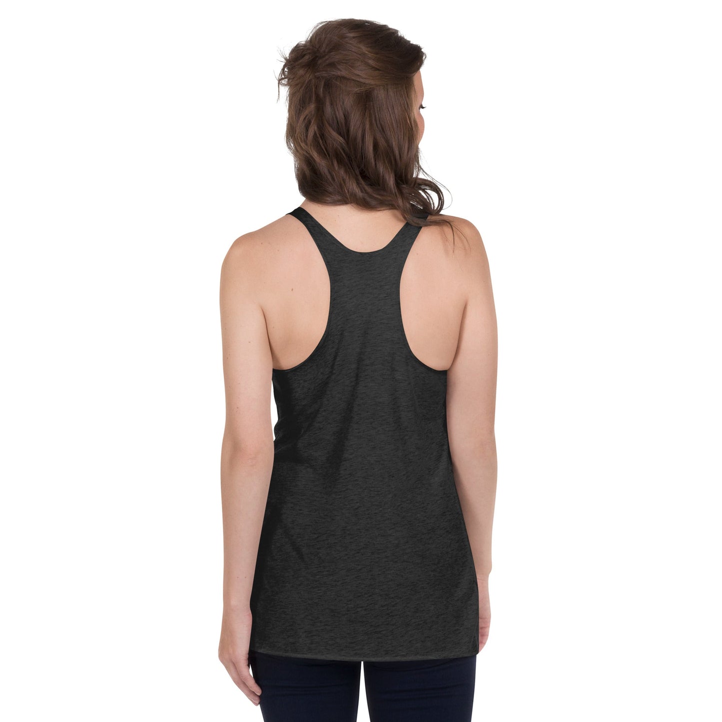 Women's Racerback Tank The flirty crow