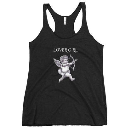 Women's Racerback Tank The flirty crow