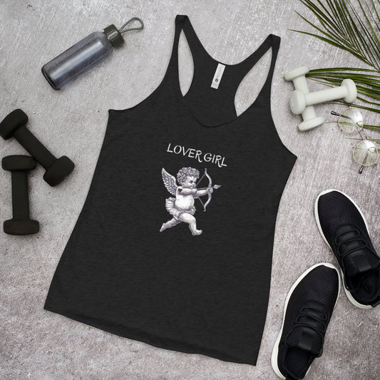 Women's Racerback Tank The flirty crow
