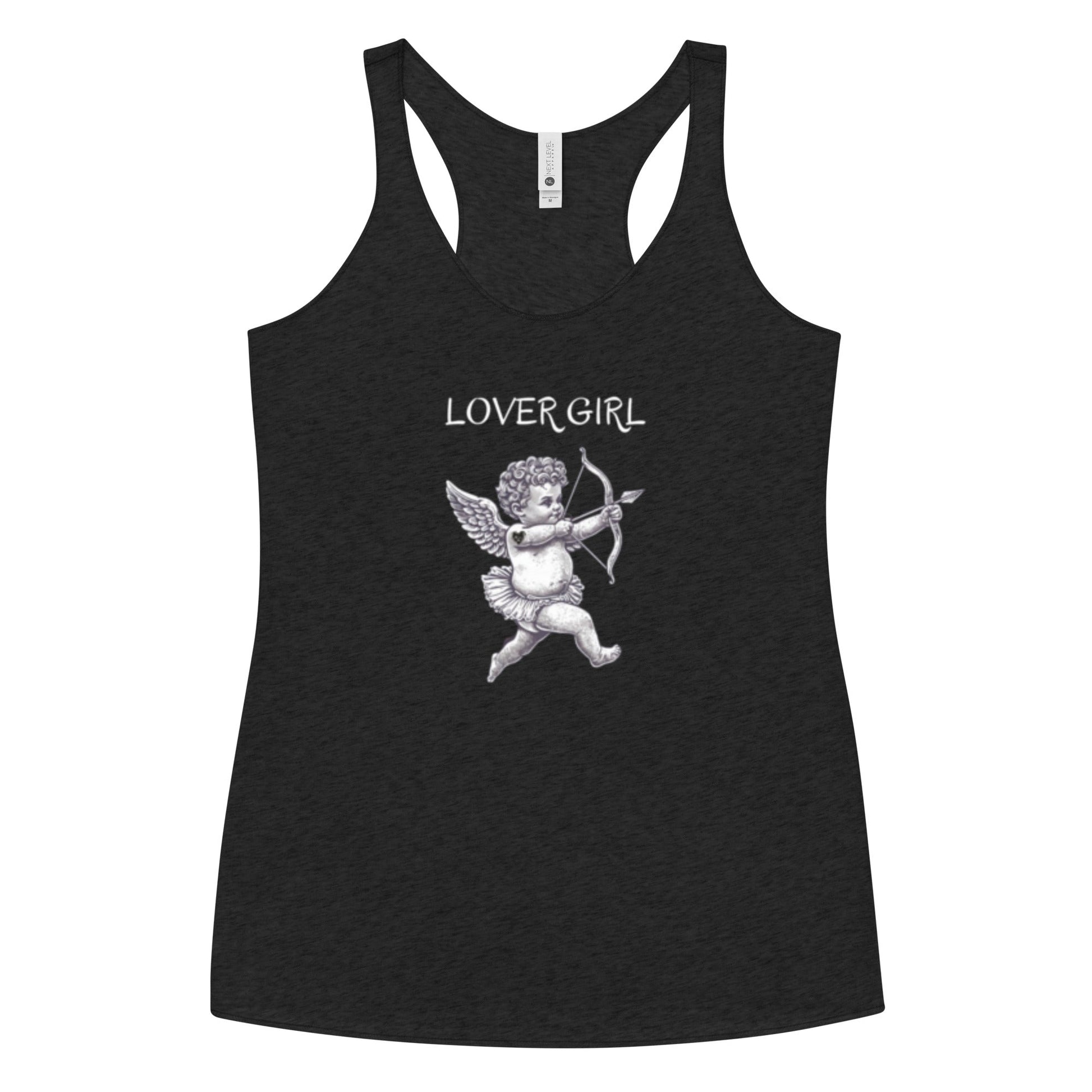 Women's Racerback Tank The flirty crow
